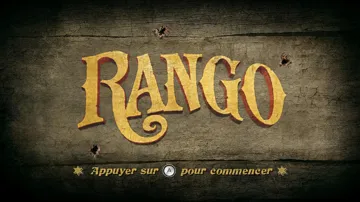 Rango screen shot title